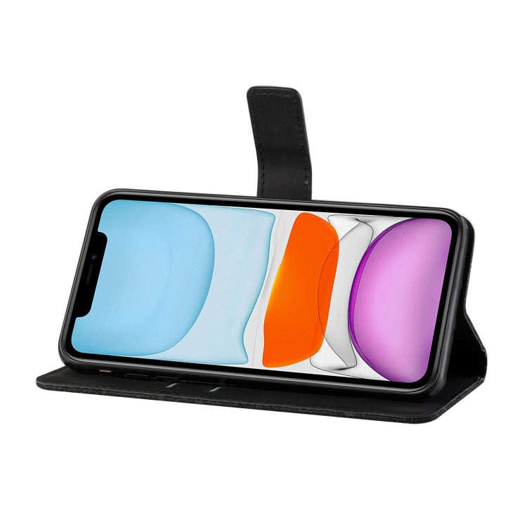 For iPhone 15 Pro Max Ethnic Style Embossed Pattern Leather Phone Case(Black) - HoMEdemic™ 