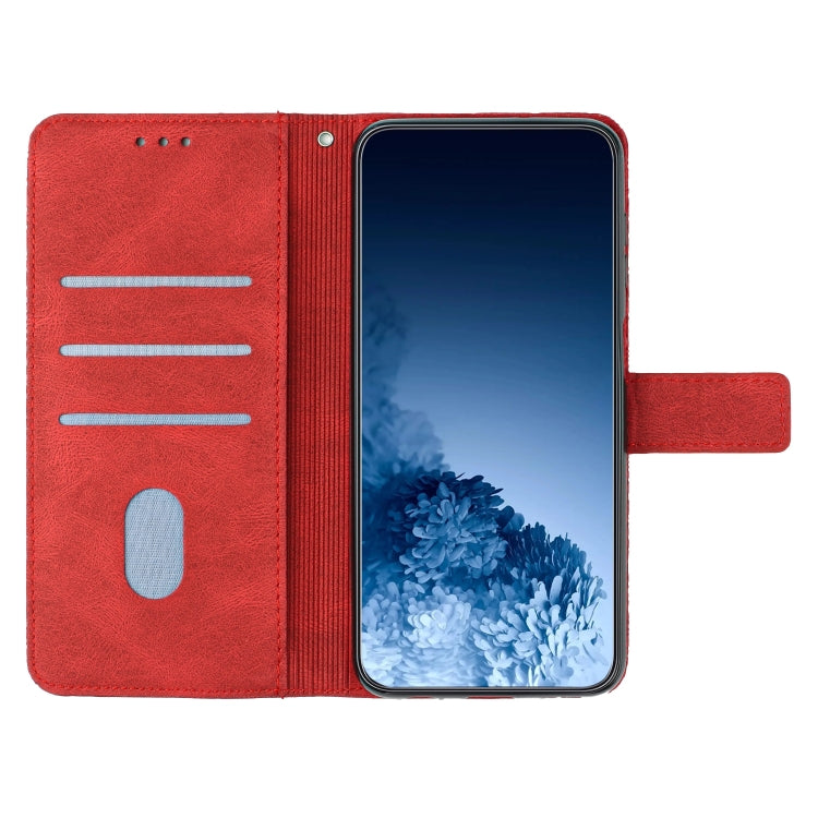 For iPhone 15 Pro Mandala Embossed Flip Leather Phone Case(Red) - HoMEdemic™ 