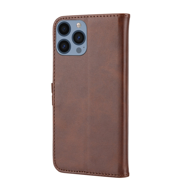 For iPhone 15 Pro Max Embossed Happy Cat Pattern Flip Leather Phone Case(Brown) - HoMEdemic™ 