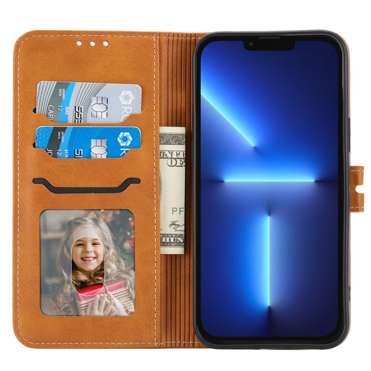 For iPhone 15 Pro Max Embossed Happy Cat Pattern Flip Leather Phone Case(Yellow) - HoMEdemic™ 