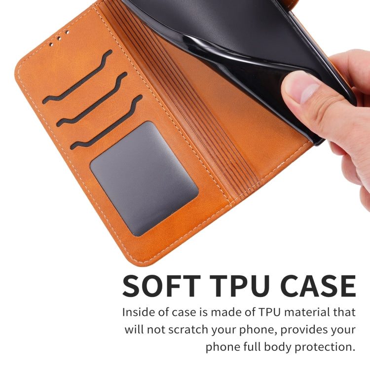 For iPhone 15 Pro Embossed Happy Cat Pattern Flip Leather Phone Case(Yellow) - HoMEdemic™ 