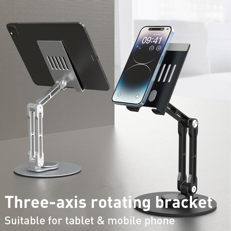 R-JUST HZ40 Mechanical Lift Tablet Desktop Stand(Black) - HoMEdemic™ 