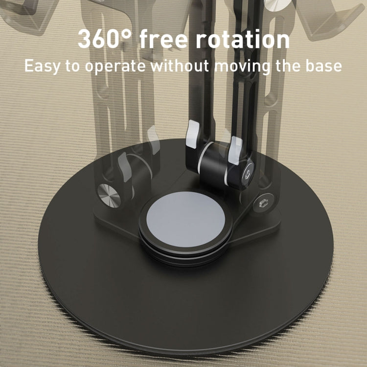 R-JUST HZ40 Mechanical Lift Tablet Desktop Stand(Black) - HoMEdemic™ 