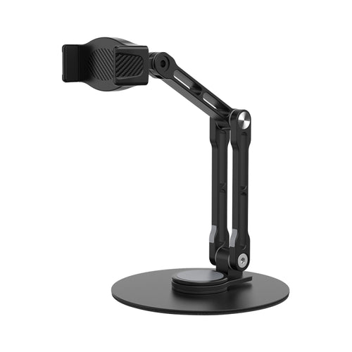 R-JUST HZ42 Clip Type Disc Rotating Phone Desktop Stand(Black) - HoMEdemic™ 