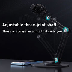 R-JUST HZ43 Cooling Rotating Live Phone Holder(Silver) - HoMEdemic™ 