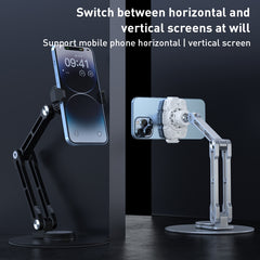 R-JUST HZ43 Cooling Rotating Live Phone Holder(Silver) - HoMEdemic™ 