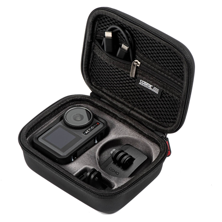 For DJI Osmo Action 4 / 5 Pro STARTRC Portable PU Storage Box Case Standard Kit(Black) - HoMEdemic™ 