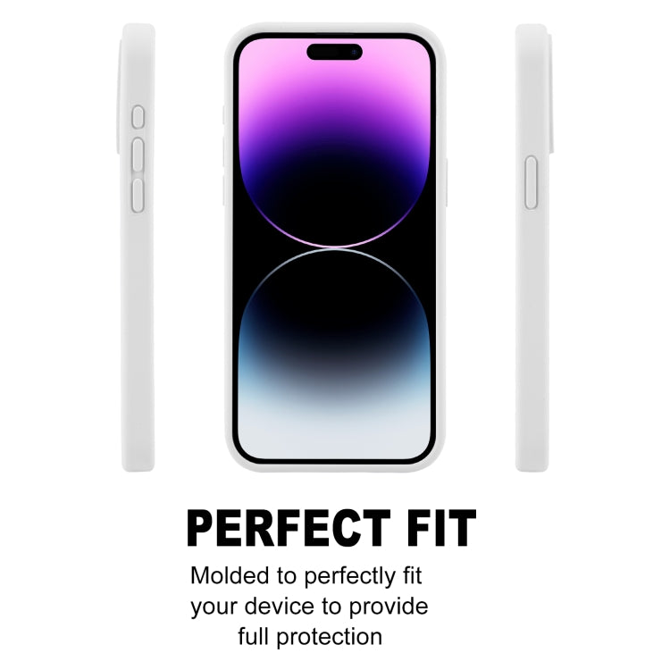 For iPhone 15 Pro Max GOOSPERY SILICONE Silky Soft TPU Phone Case(White) - HoMEdemic™ 