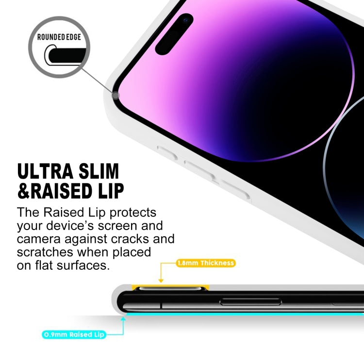 For iPhone 15 Pro Max GOOSPERY SILICONE Silky Soft TPU Phone Case(White) - HoMEdemic™ 