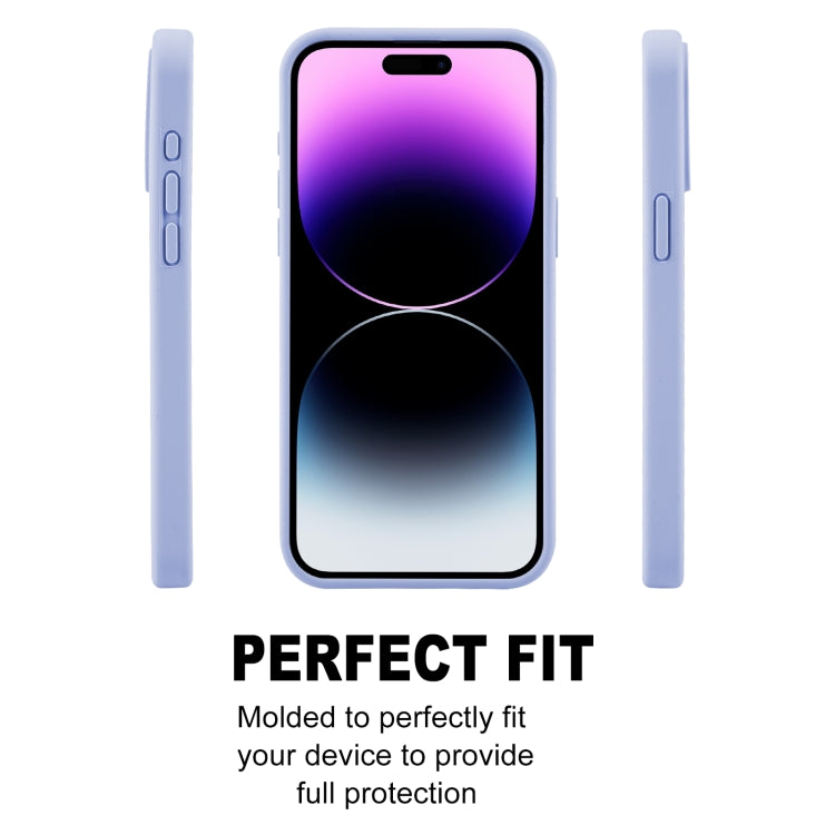 For iPhone 15 Pro Max GOOSPERY SILICONE Silky Soft TPU Phone Case(Lavender Grey) - HoMEdemic™ 