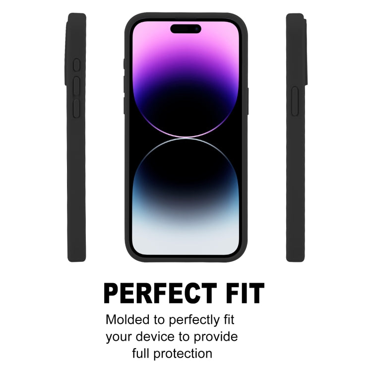 For iPhone 15 Pro Max GOOSPERY SILICONE Silky Soft TPU Phone Case(Black) - HoMEdemic™ 