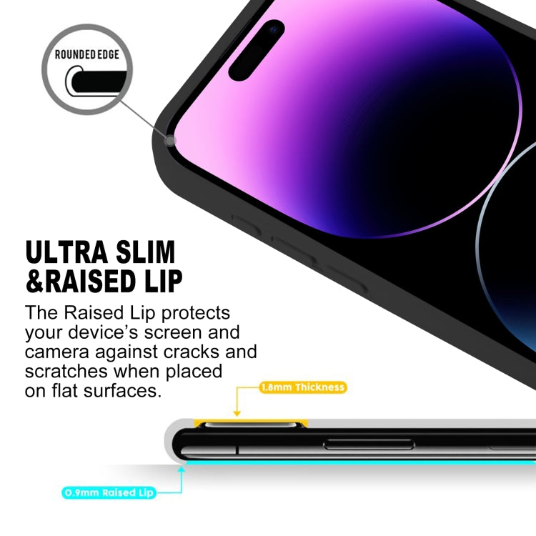 For iPhone 15 Pro Max GOOSPERY SILICONE Silky Soft TPU Phone Case(Black) - HoMEdemic™ 
