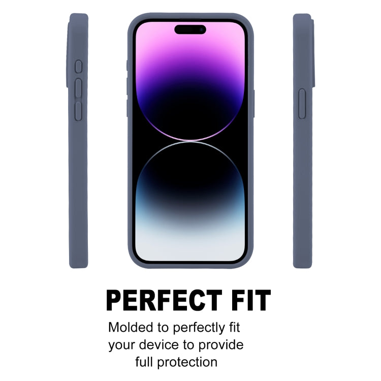 For iPhone 15 Pro Max GOOSPERY SILICONE Silky Soft TPU Phone Case(Blue) - HoMEdemic™ 
