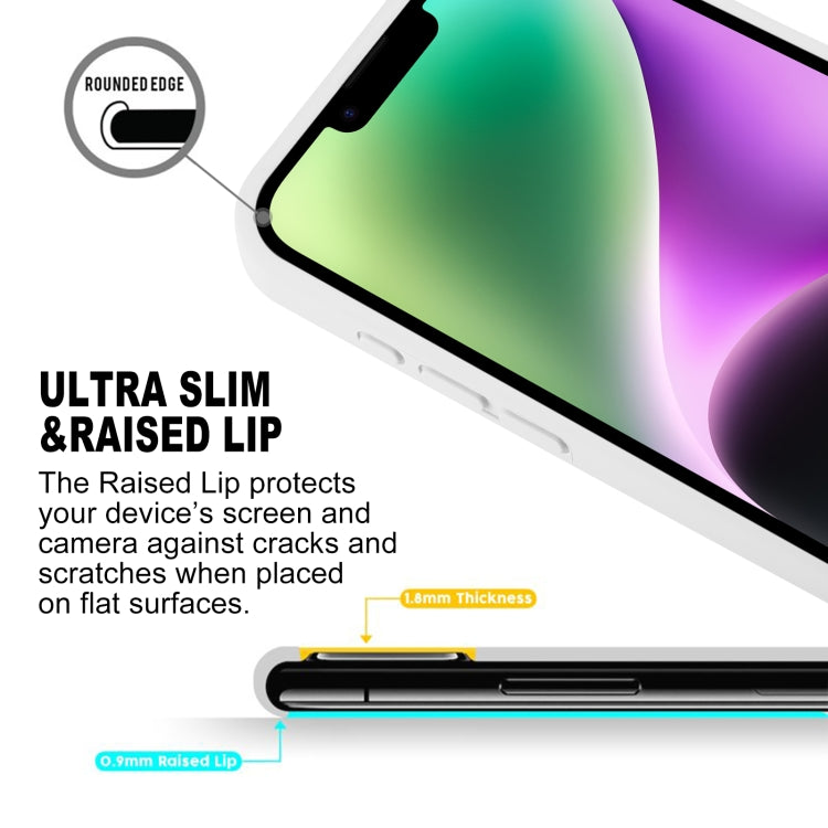 For iPhone 15 Plus GOOSPERY SILICONE Silky Soft TPU Phone Case(White) - HoMEdemic™ 