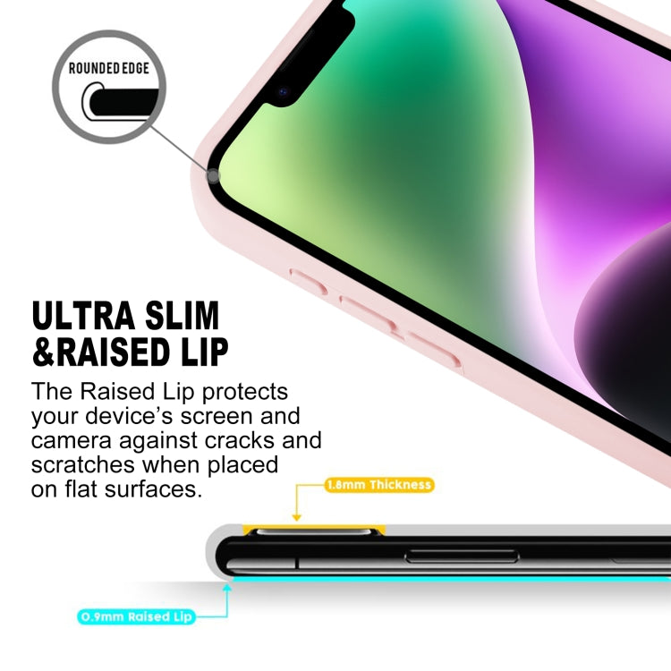 For iPhone 15 Plus GOOSPERY SILICONE Silky Soft TPU Phone Case(Pink) - HoMEdemic™ 