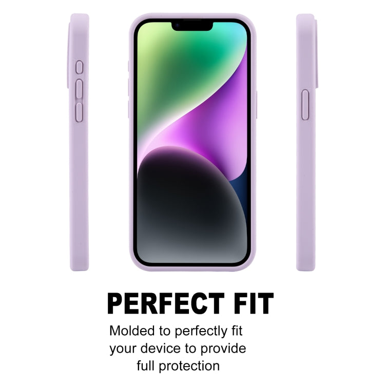 For iPhone 15 GOOSPERY SILICONE Silky Soft TPU Phone Case(Purple) - HoMEdemic™ 