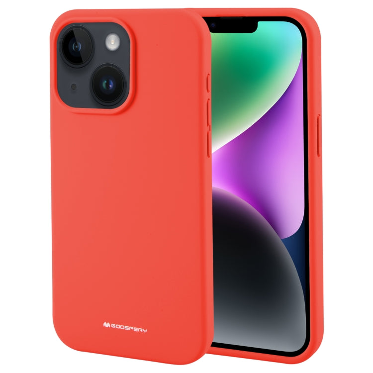For iPhone 15 GOOSPERY SILICONE Silky Soft TPU Phone Case(Red) - HoMEdemic™ 