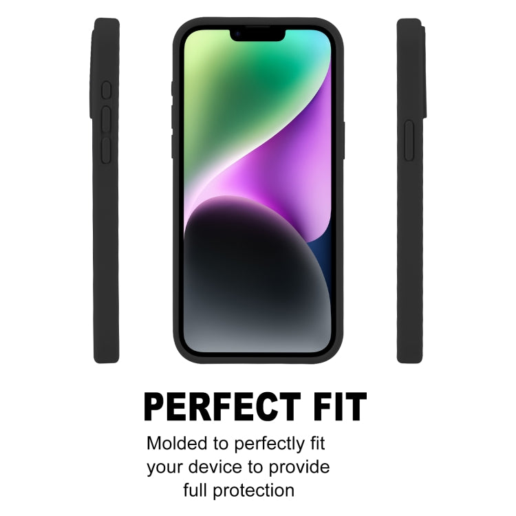 For iPhone 15 GOOSPERY SILICONE Silky Soft TPU Phone Case(Black) - HoMEdemic™ 