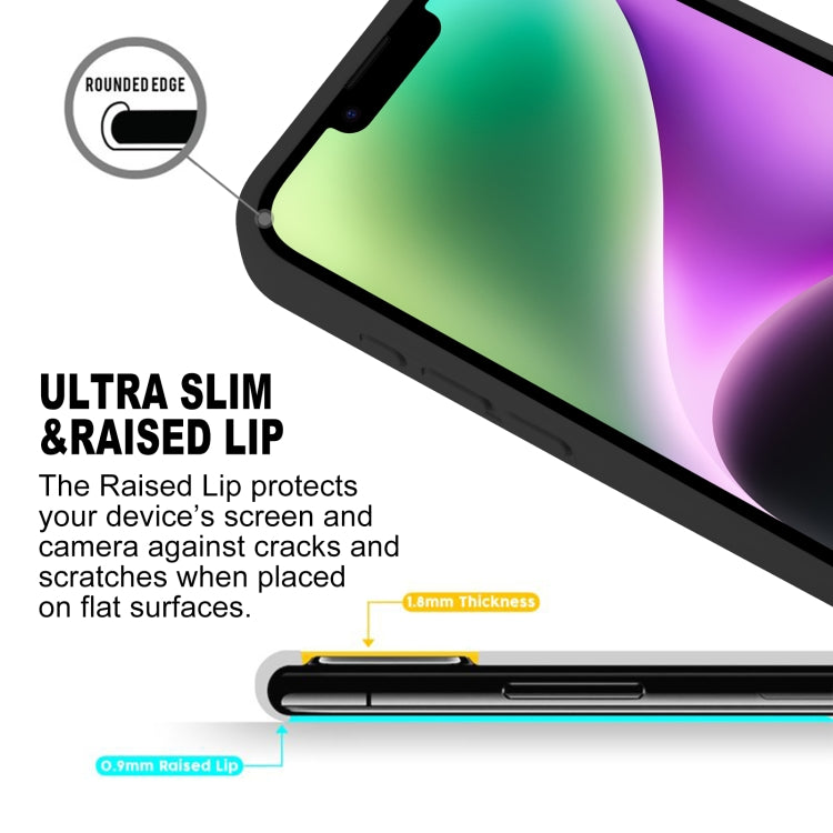 For iPhone 15 GOOSPERY SILICONE Silky Soft TPU Phone Case(Black) - HoMEdemic™ 