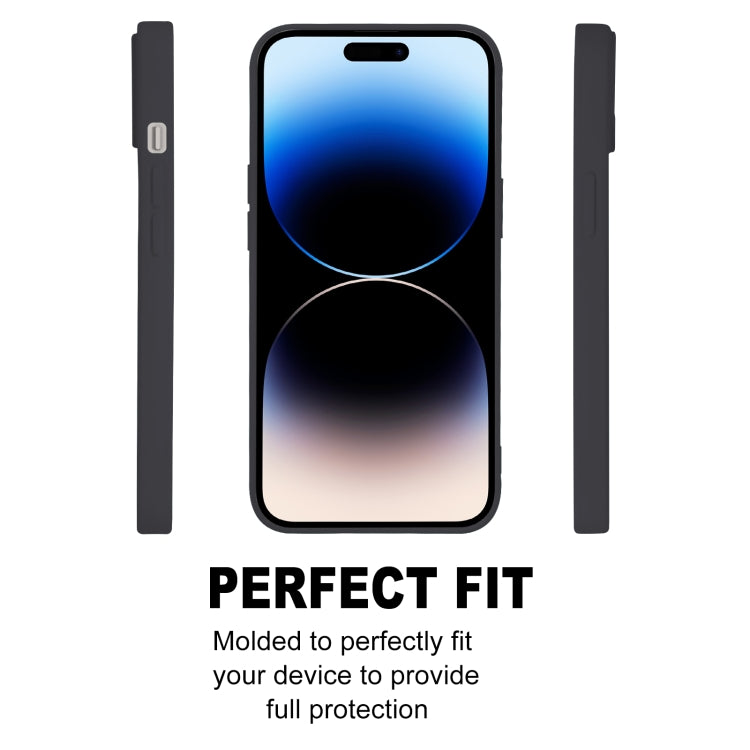For iPhone 15 Pro Max GOOSPERY SOFT FEELING Liquid TPU Soft Phone Case(Black) - HoMEdemic™ 