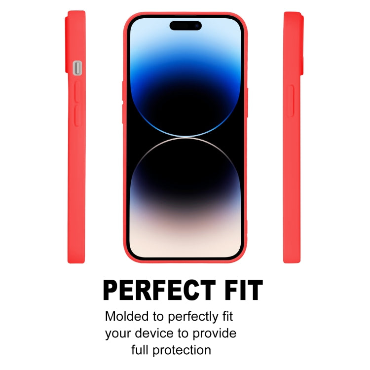 For iPhone 15 Pro Max GOOSPERY SOFT FEELING Liquid TPU Soft Phone Case(Red) - HoMEdemic™ 