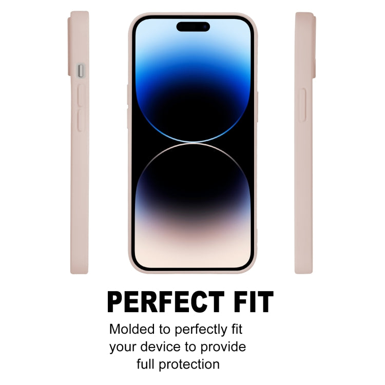 For iPhone 15 Pro Max GOOSPERY SOFT FEELING Liquid TPU Soft Phone Case(Apricot) - HoMEdemic™ 