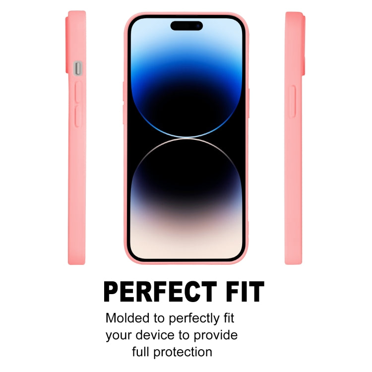 For iPhone 15 Pro Max GOOSPERY SOFT FEELING Liquid TPU Soft Phone Case(Pink) - HoMEdemic™ 