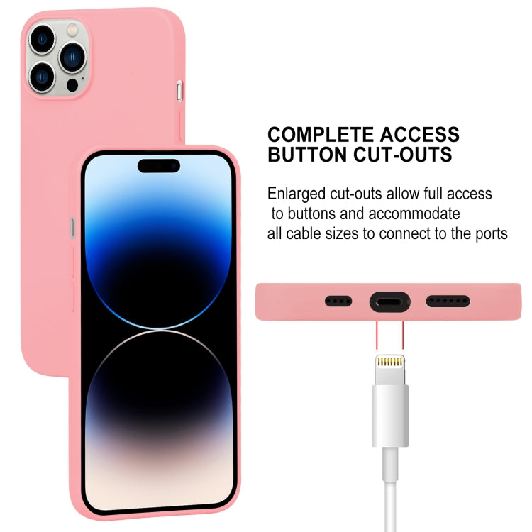 For iPhone 15 Pro Max GOOSPERY SOFT FEELING Liquid TPU Soft Phone Case(Pink) - HoMEdemic™ 