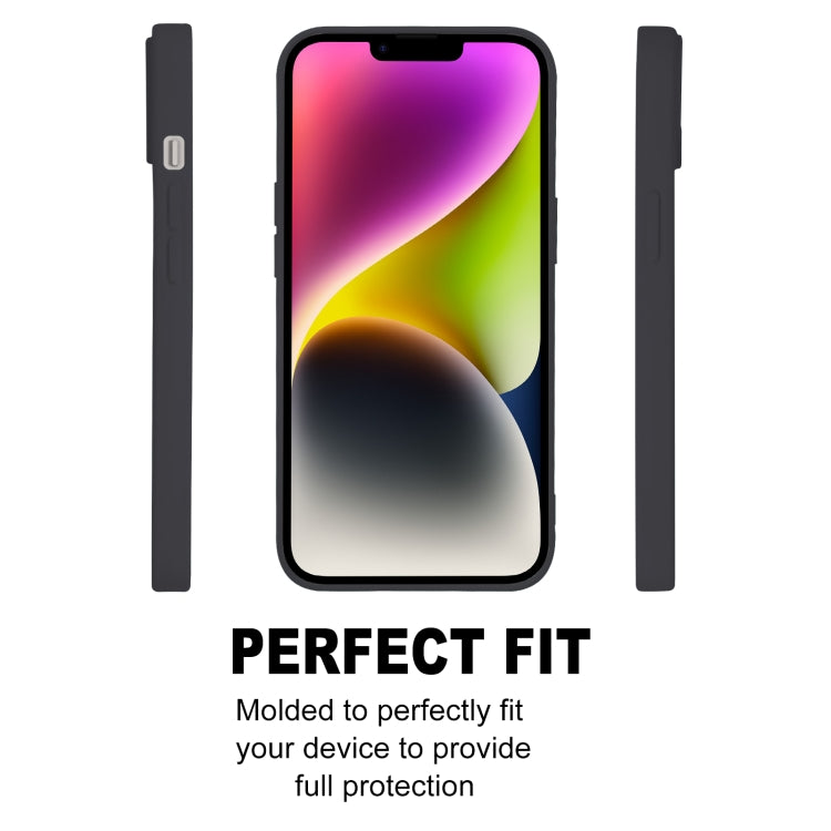 For iPhone 15 Plus GOOSPERY SOFT FEELING Liquid TPU Soft Phone Case(Black) - HoMEdemic™ 
