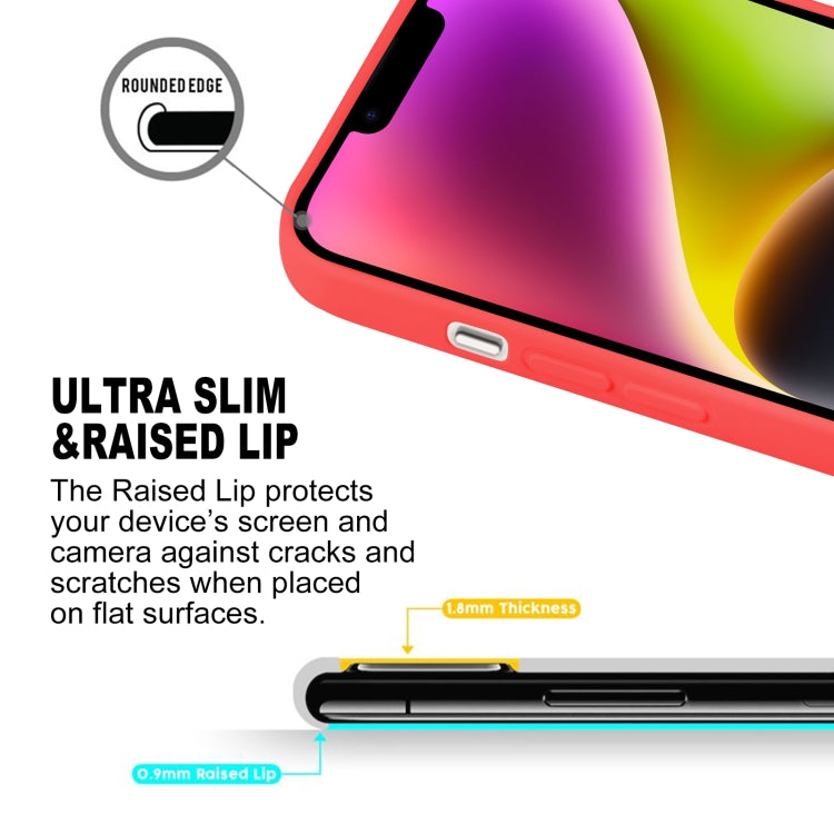 For iPhone 15 Plus GOOSPERY SOFT FEELING Liquid TPU Soft Phone Case(Red) - HoMEdemic™ 
