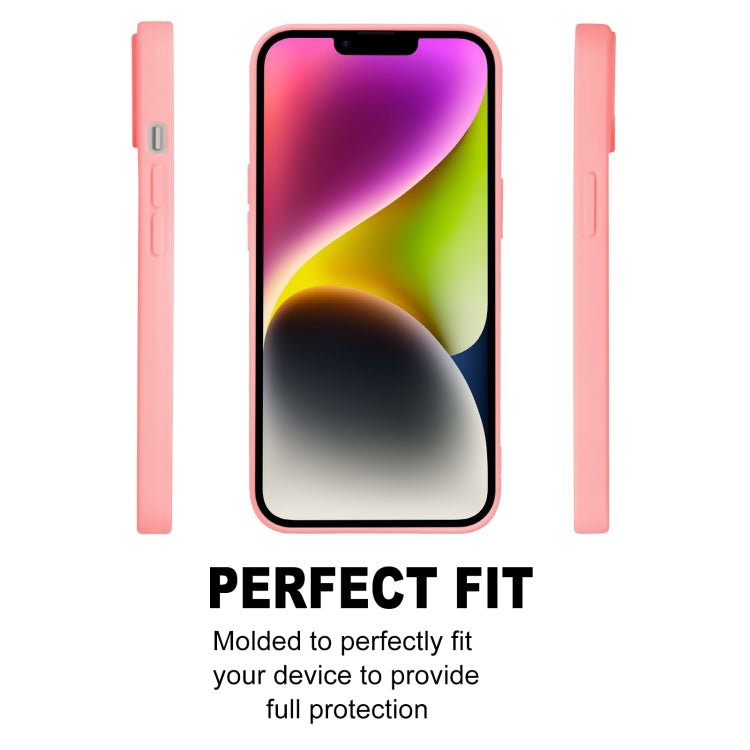 For iPhone 15 Plus GOOSPERY SOFT FEELING Liquid TPU Soft Phone Case(Pink) - HoMEdemic™ 