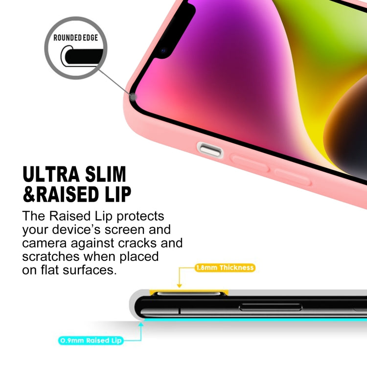 For iPhone 15 Plus GOOSPERY SOFT FEELING Liquid TPU Soft Phone Case(Pink) - HoMEdemic™ 