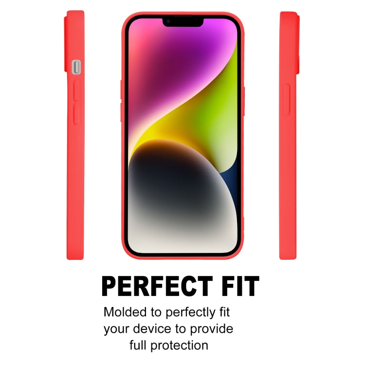 For iPhone 15 GOOSPERY SOFT FEELING Liquid TPU Soft Phone Case(Red) - HoMEdemic™ 