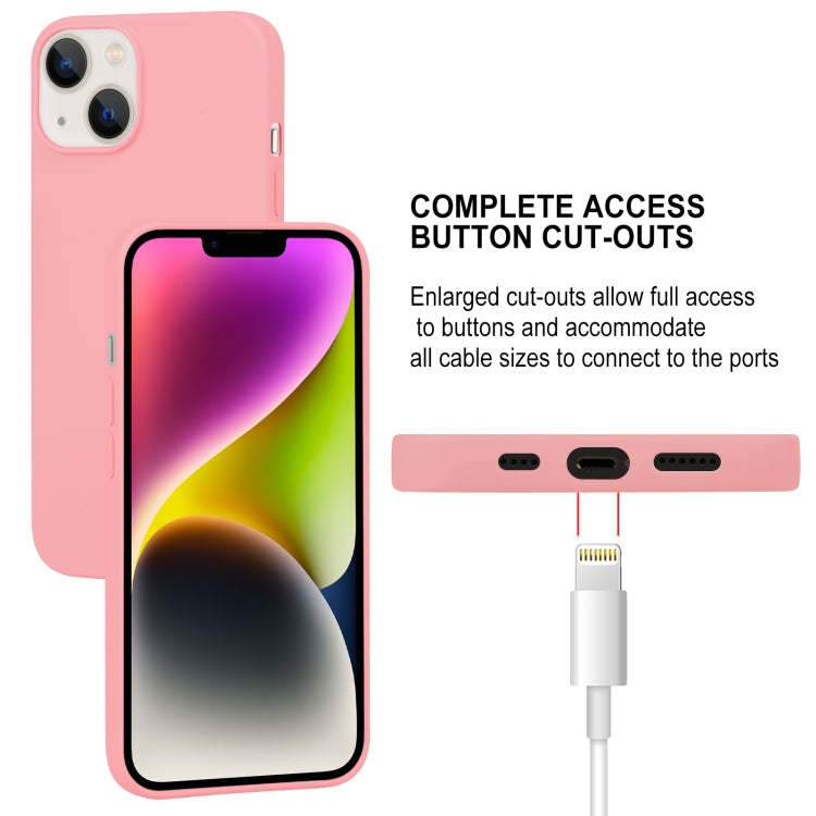 For iPhone 15 GOOSPERY SOFT FEELING Liquid TPU Soft Phone Case(Pink) - HoMEdemic™ 
