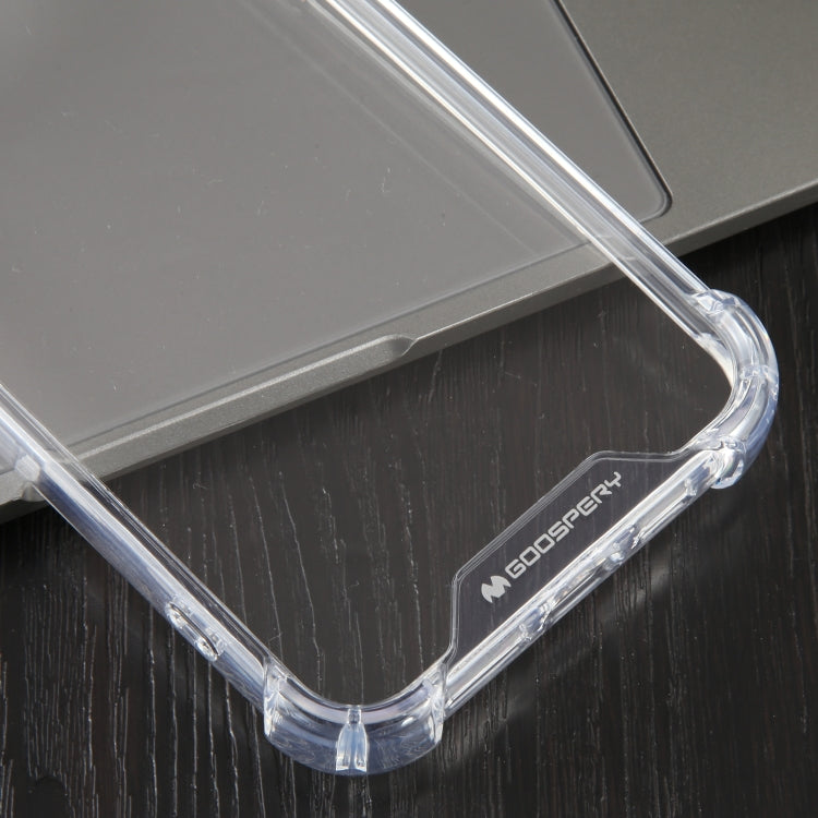For iPhone 15 Pro Max MERCURY GOOSPERY SUPER Four-Corner Shockproof TPU Phone Case(Transparent) - HoMEdemic™ 