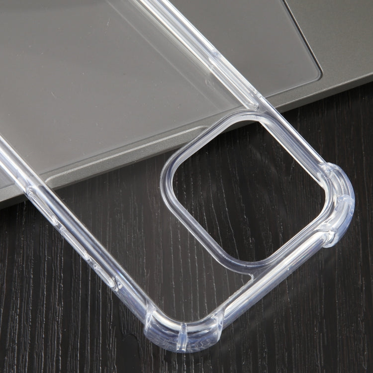 For iPhone 15 Pro MERCURY GOOSPERY SUPER Four-Corner Shockproof TPU Phone Case(Transparent) - HoMEdemic™ 