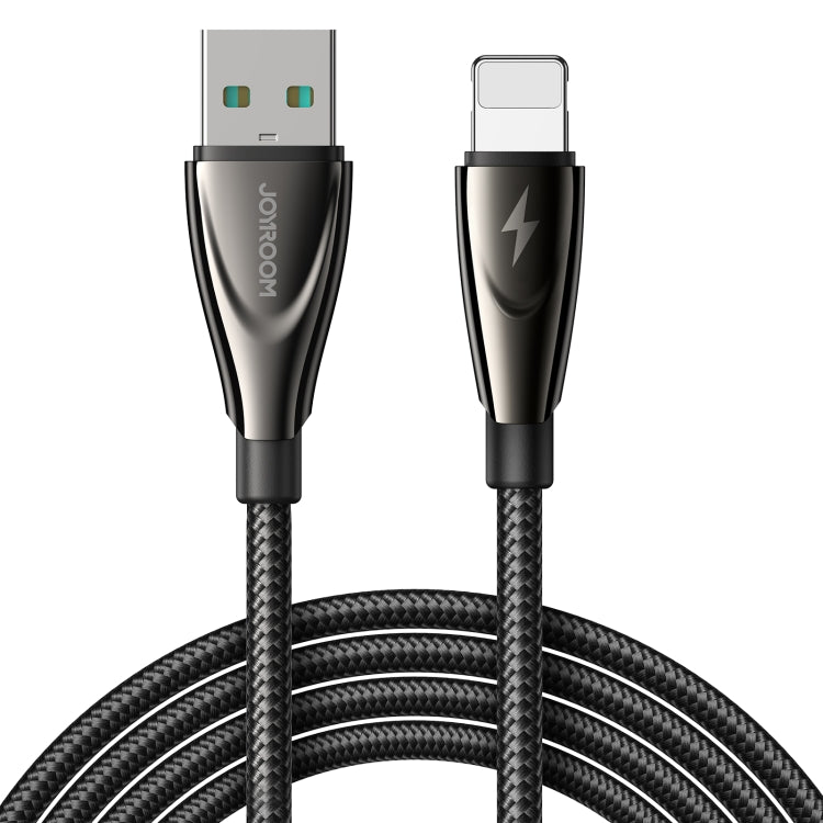 JOYROOM SA31-AL3 3A USB to 8 Pin Fast Charge Data Cable, Length: 1.2m(Black) - HoMEdemic™ 