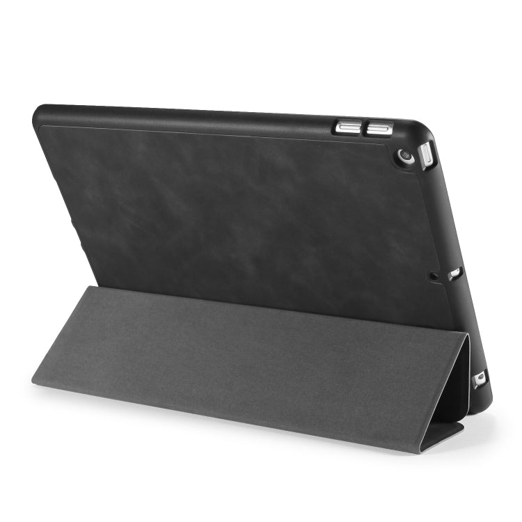 For iPad 10.2 2021 / 2020 / 2019 DG.MING See Series Horizontal Flip Leather Case with Holder & Pen Holder(Black) - HoMEdemic™ 