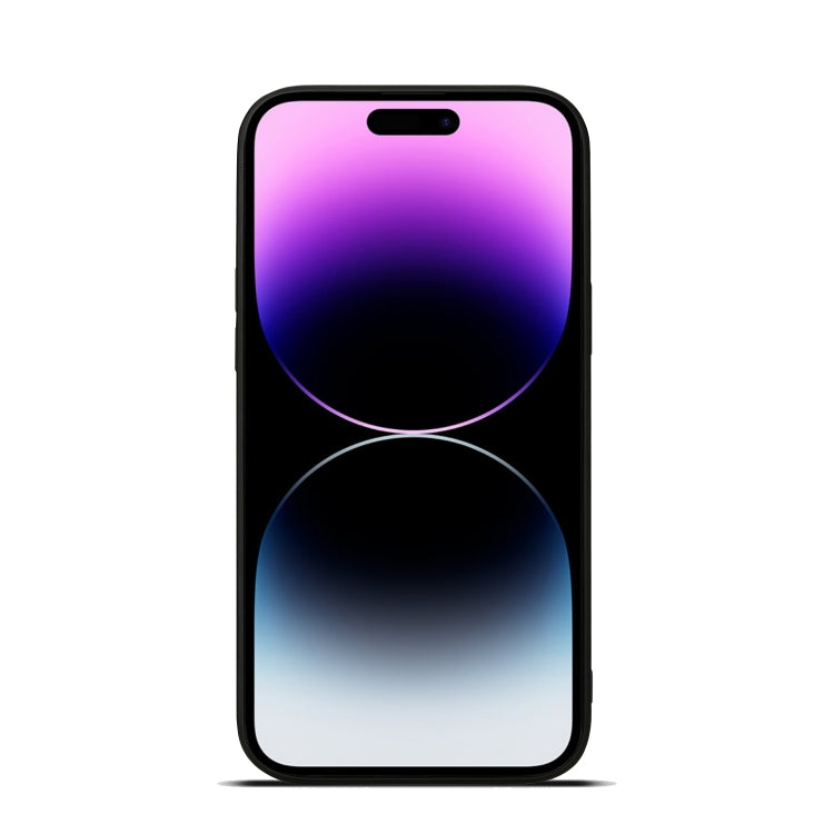 For iPhone 15 Pro Denior PU Single Card Slot Holder Phone Case(Blue) - HoMEdemic™ 