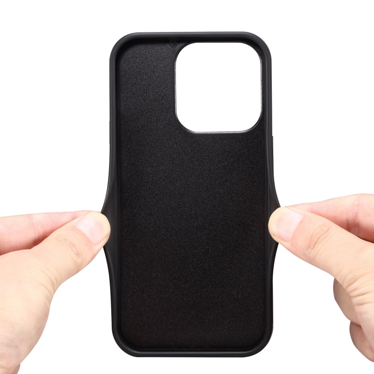 For iPhone 15 Denior PU Back Cover Card Slot Holder Phone Case(Green) - HoMEdemic™ 