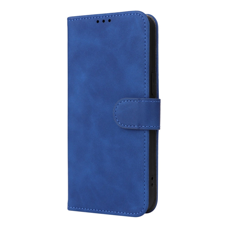 For iPhone 15 Pro Max Skin Feel Magnetic Flip Leather Phone Case(Blue) - HoMEdemic™ 