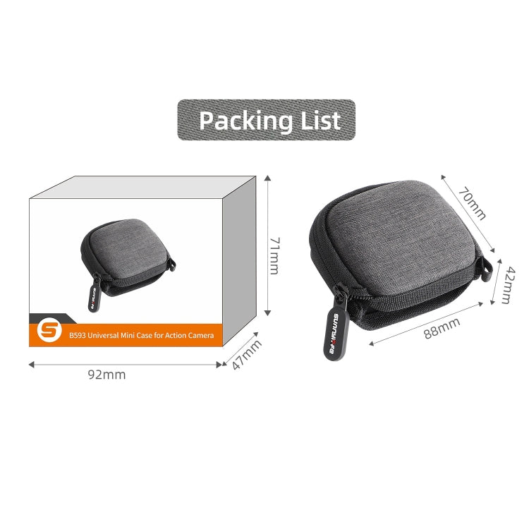 For Insta360 GO 3 / GO 3S Sunnylife Camera Body Portable Storage Box Case(Black) - HoMEdemic™ 