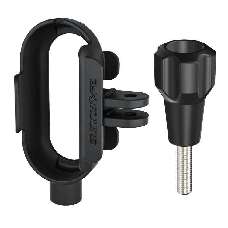 For Insta360 Go 3 Sunnylife IST-BK592 Mount Adapter Protective Frame Cage Mounting Brackets Housing Case(Black) - HoMEdemic™ 
