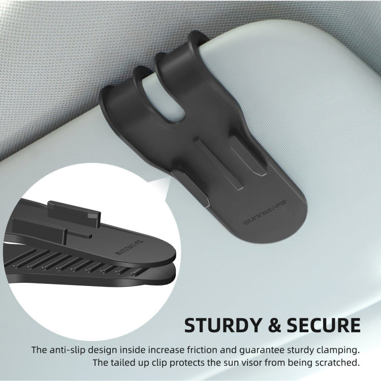 Sunnylife ZJ585 Sun Visor Camera Mount Quick Release Holder 360 Degree Rotating Vlog Bracket(Black) - HoMEdemic™ 