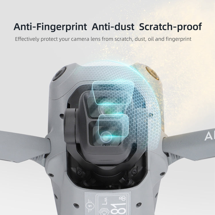 For DJI Air 3 Sunnylife Lens Protector Tempered Glass Combo Protective Films, Quantity:2 Sets - HoMEdemic™ 