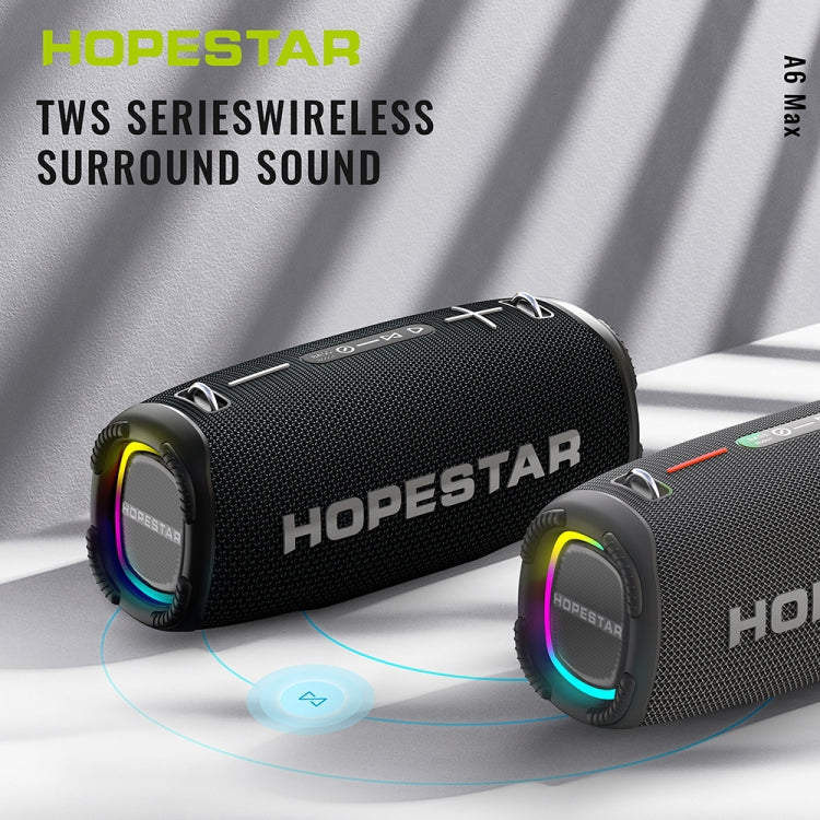 HOPESTAR A6 Max IPX6 Waterproof Outdoor Portable Bluetooth Speaker(Black) - HoMEdemic™ 