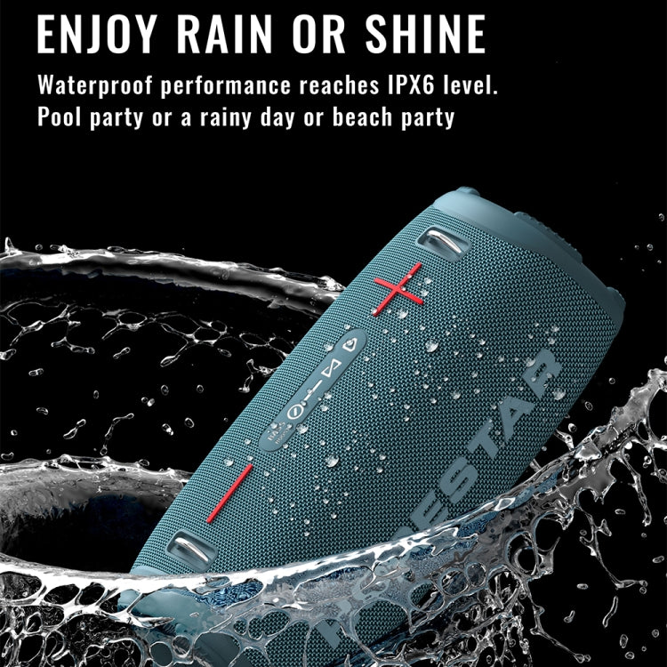 HOPESTAR A6 Max IPX6 Waterproof Outdoor Portable Bluetooth Speaker(Black) - HoMEdemic™ 