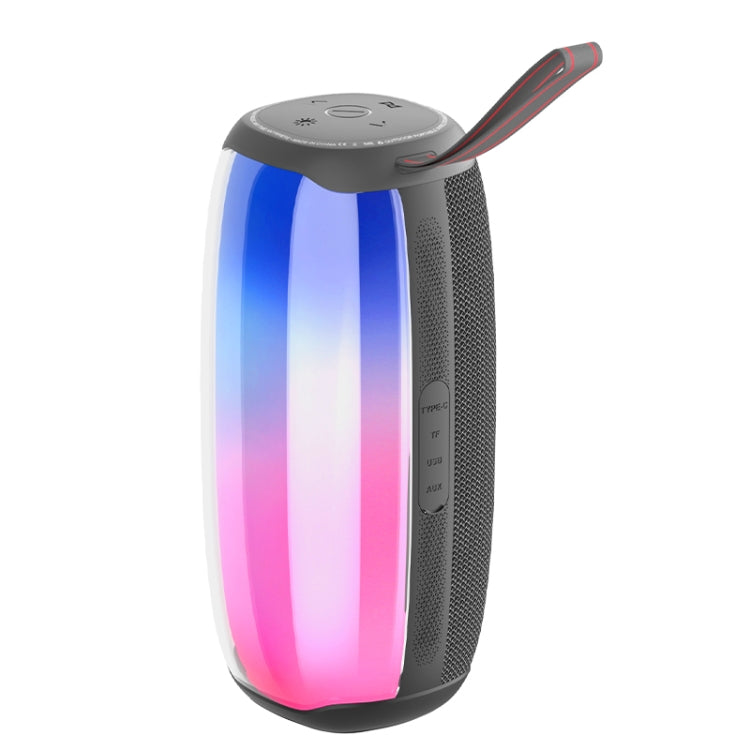 HOPESTAR P50 IPX6 Waterproof Outdoor Portable RGB Light Bluetooth Speaker(Grey) - HoMEdemic™ 