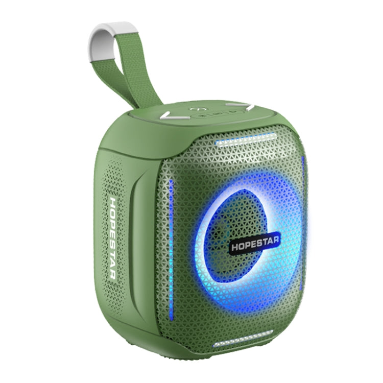 HOPESTAR Party 300mini IPX5 Waterproof Portable Bluetooth Speaker 360 Degree Stereo Outdoor Speaker(Army Green) - HoMEdemic™ 