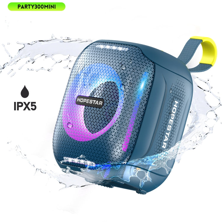 HOPESTAR Party 300mini IPX5 Waterproof Portable Bluetooth Speaker 360 Degree Stereo Outdoor Speaker(Black) - HoMEdemic™ 